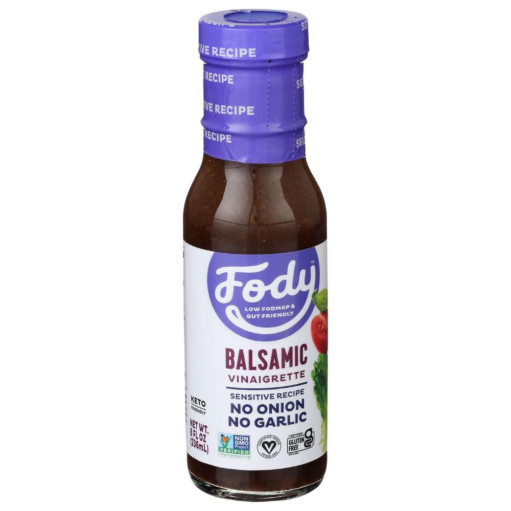 Fody Foods Balsamic Vinaigrette Salad Dressing, 8 Fluid Ounce -- 6 Per Case