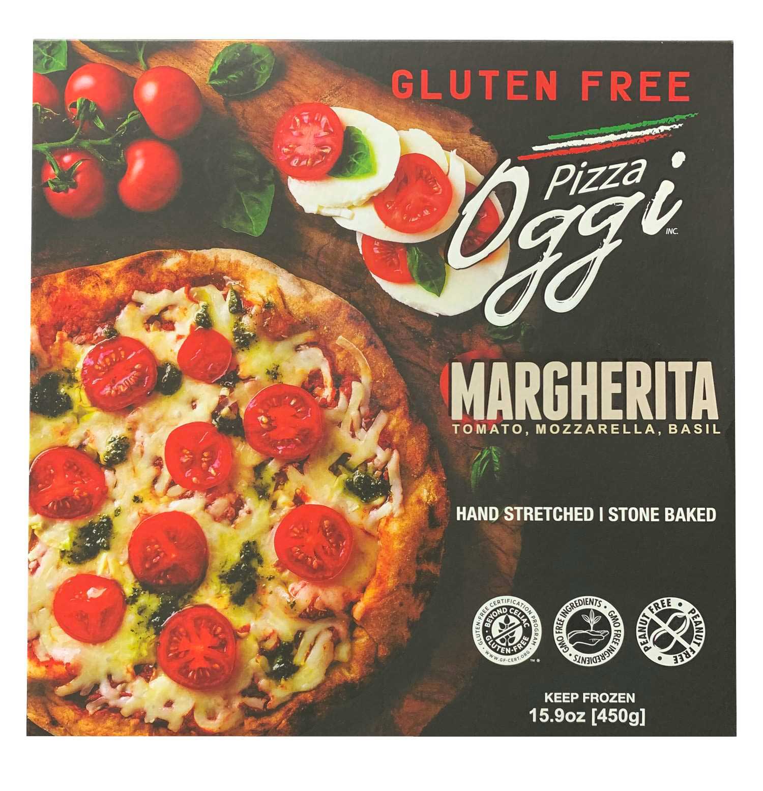 Oggi Margherita and Cherry Tomatoes Pizza, 450 Gram -- 12 per case