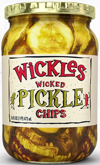 Wickles Wicked Pickle Chips, 16 Ounce -- 6 Per Case