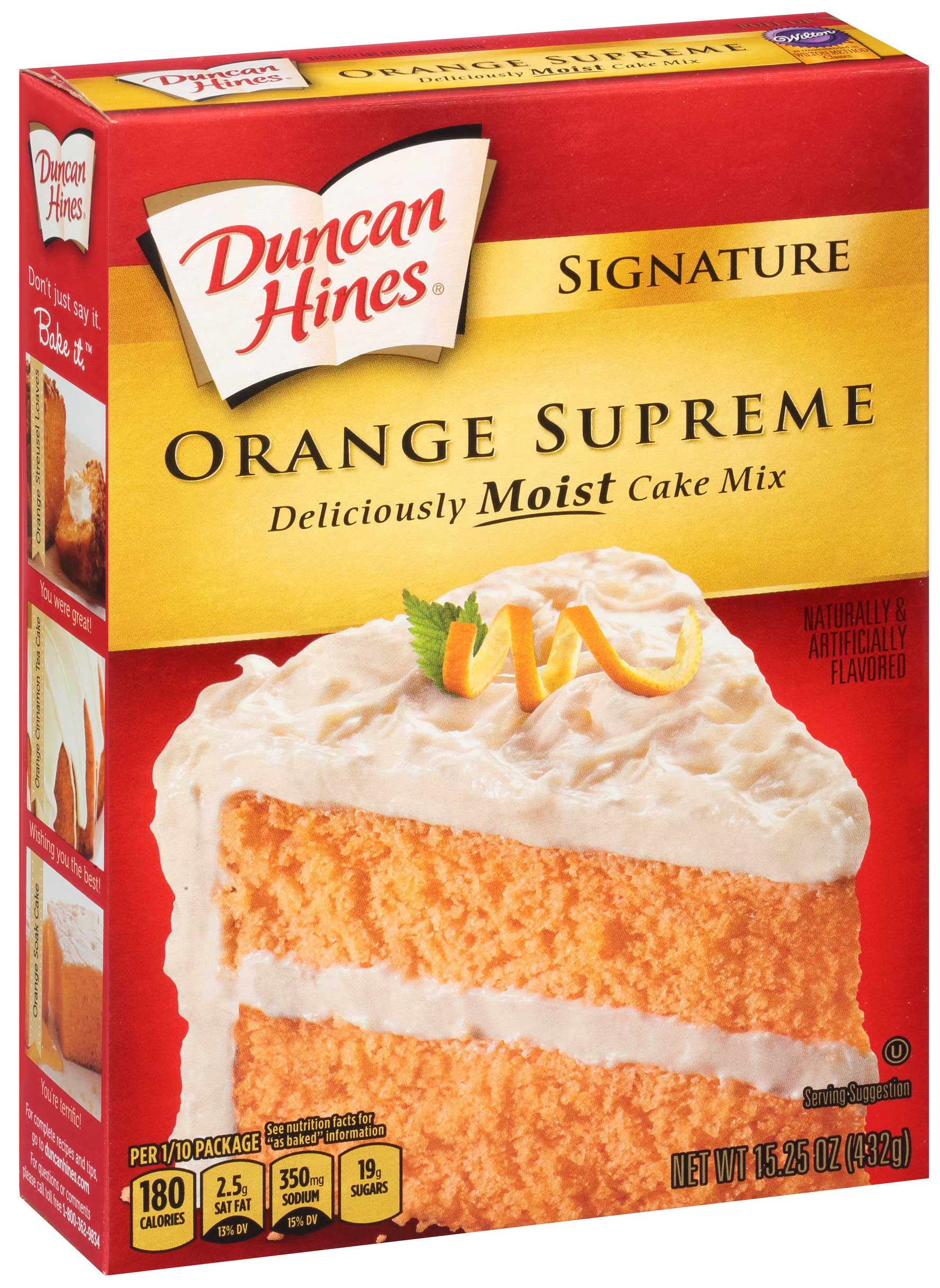 Duncan Hines Orange Supreme Cake Mix Case | FoodServiceDirect