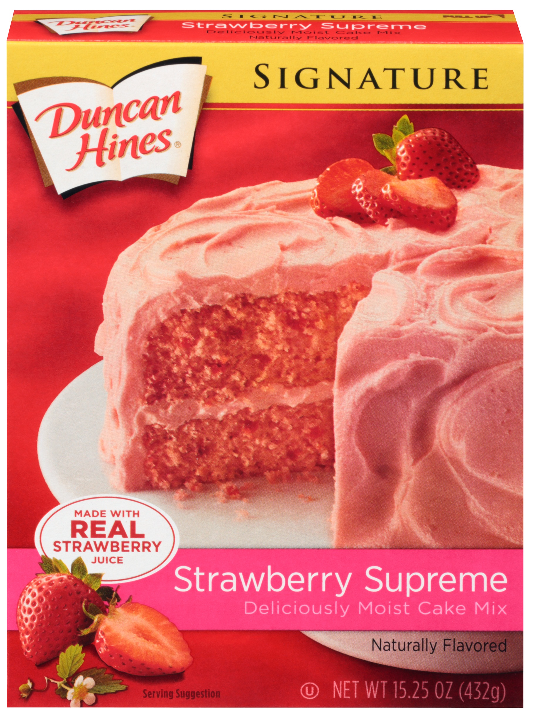 Duncan Hines Moist Deluxe Orange Supreme Cake Mix 16.5oz Box | Garden Grocer