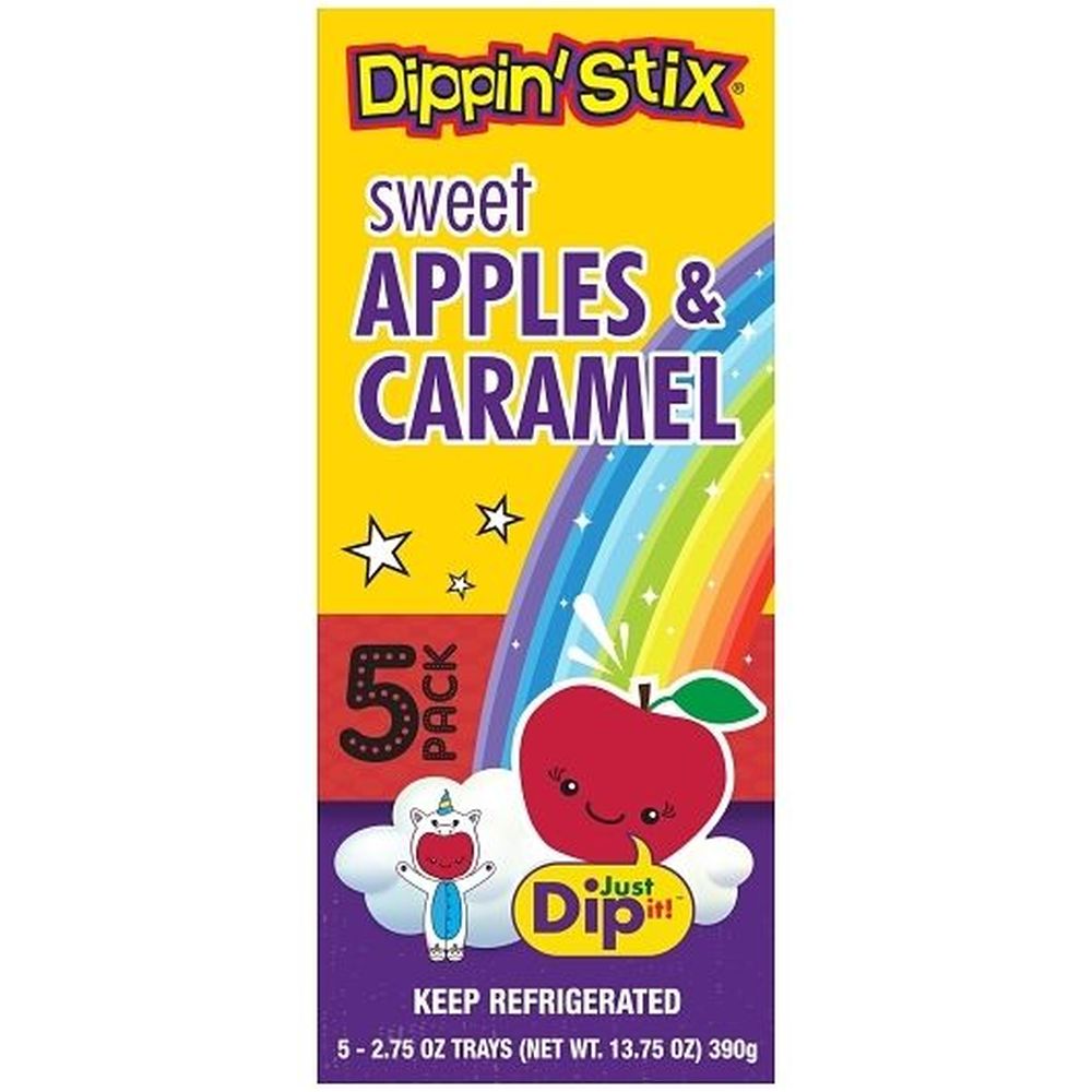 Dippin' Stix Sweet Apples And Caramel Dip, 2.75 Ounce -- 25 Per Case