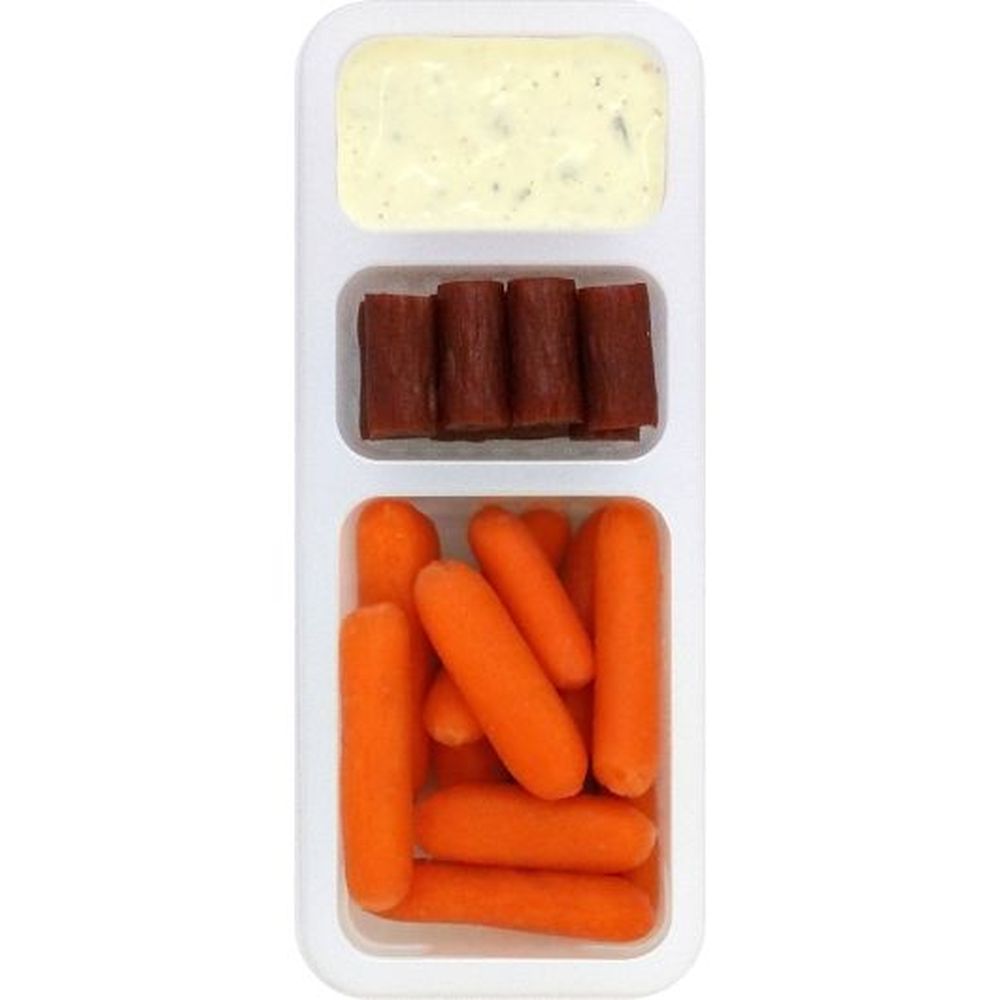 Pro2snax Baby Carrots Turkey Sausage Bites And Jalapeno Ranch Dip, 3 Ounce -- 12 Per Case