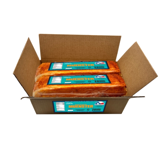 Cheesemakers Fine Cheese Muenster Loaf, 6 Pound -- 2 Per Case