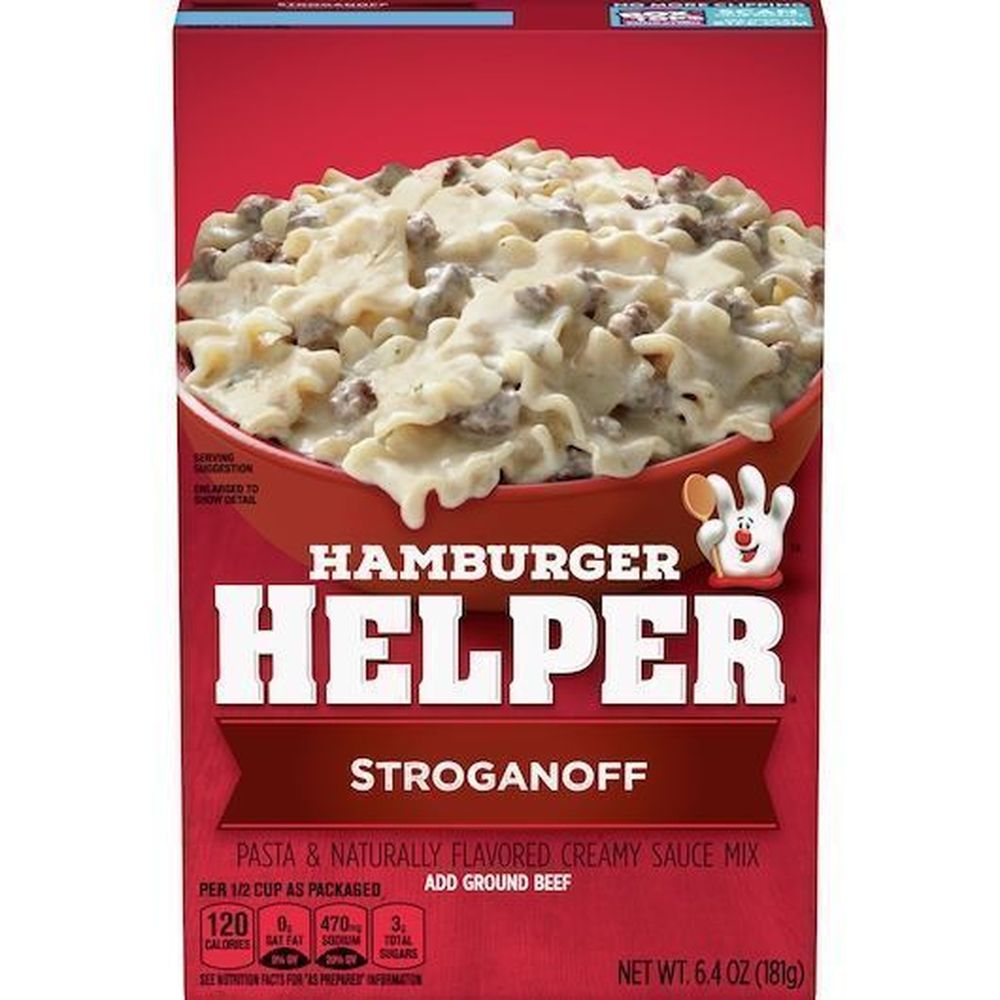 Hamburger Helper Stroganoff Pasta, 6.4 Ounce -- 12 Per Case