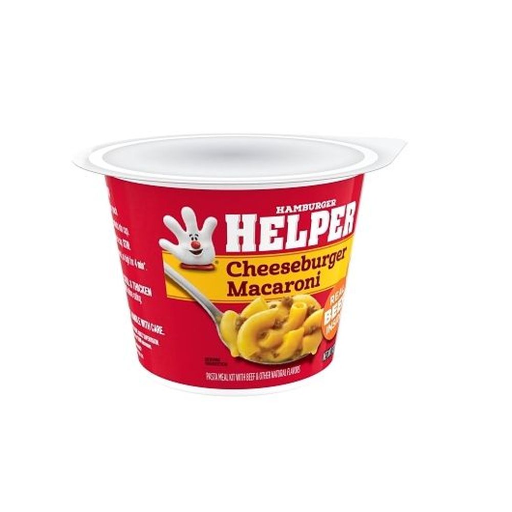 Helper Cheeseburger Macaroni, 2 Ounce -- 6 Per Case
