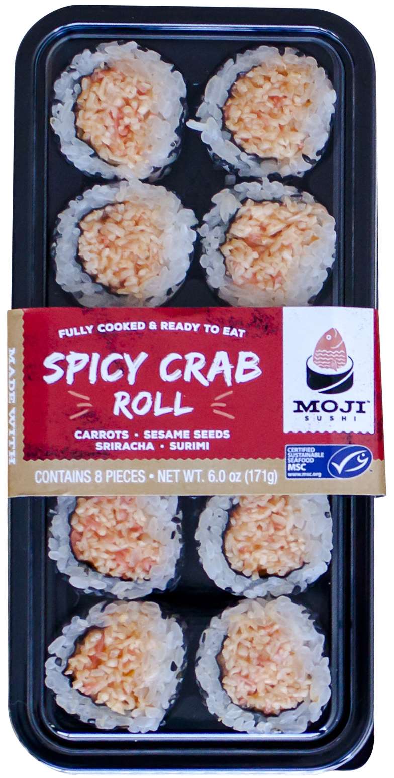 Moji Sushi Spicy Crab Roll, 6 Ounce -- 4 per case