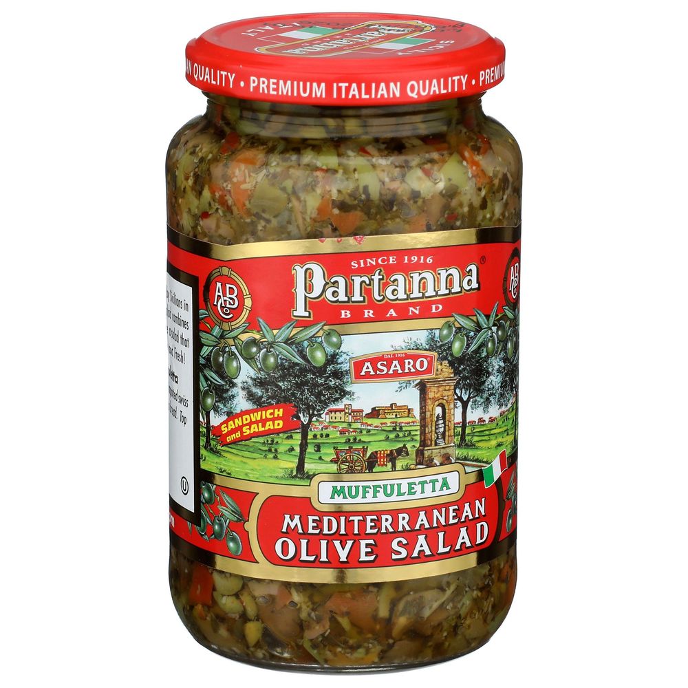 Partanna Muffuletta Mediterranean Olive Salad, 19 Ounce -- 6 Per Case