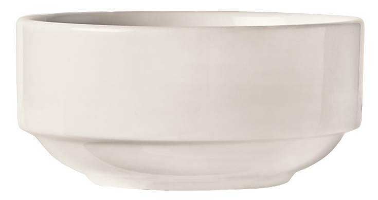 World Tableware Rolled Edge Porcelana Stackable Bowl, 10 1/2 Ounce -- 36 Per Case