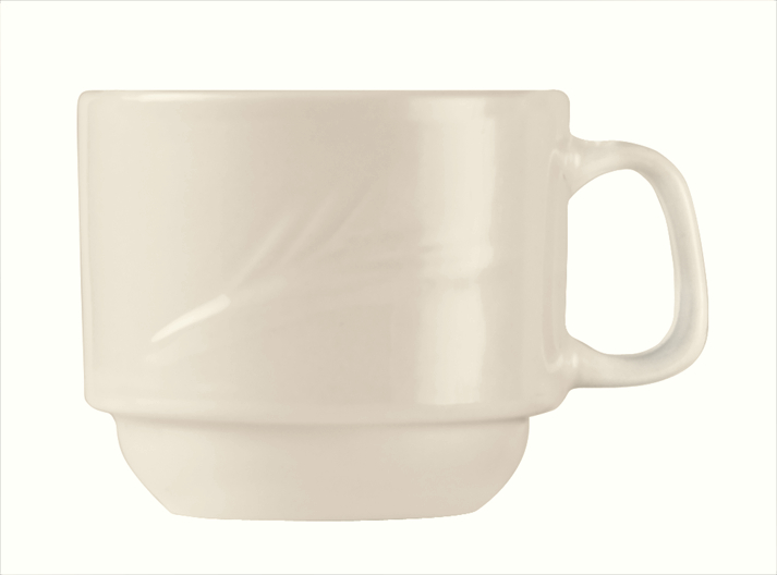 World Tableware Endeavor Porcelana Stacking Cup, 7 Ounce -- 36 Per Case