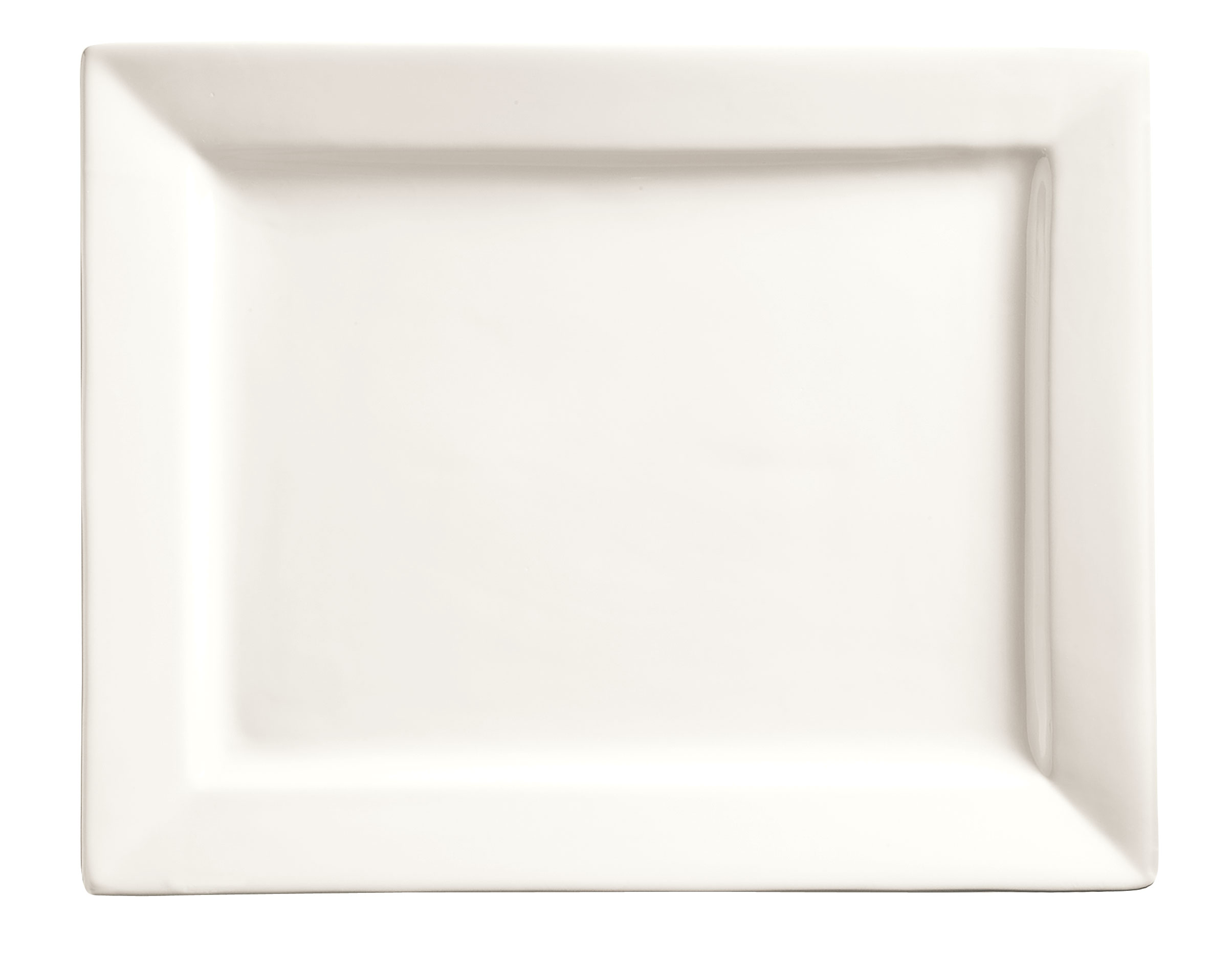 World Tableware Slate Porcelana Rectangular Platter, 14 X 11 Inch -- 6 Per Case