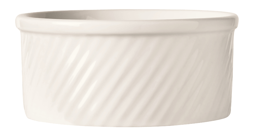 World Tableware Bedrock Porcelain Souffle Dish, 16 Ounce -- 24 Per Case