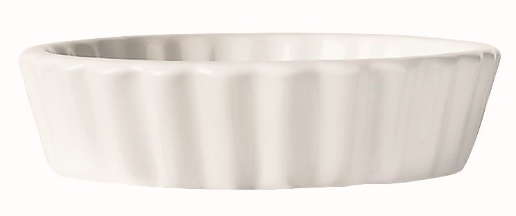World Tableware Bedrock Porcelain Round Creame Brulee, 5 Ounce -- 24 Per Case