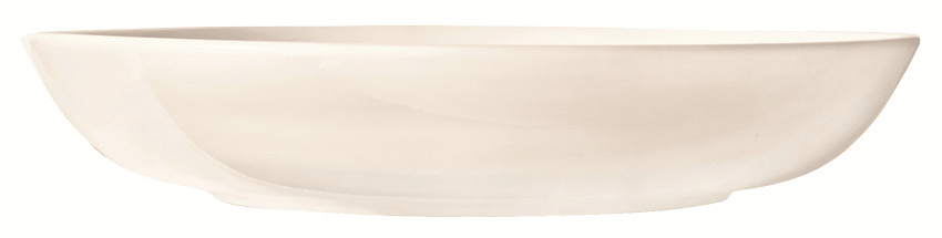World Tableware Porcelana Bright White Low Bowl, 30 Ounce -- 24 Per Case