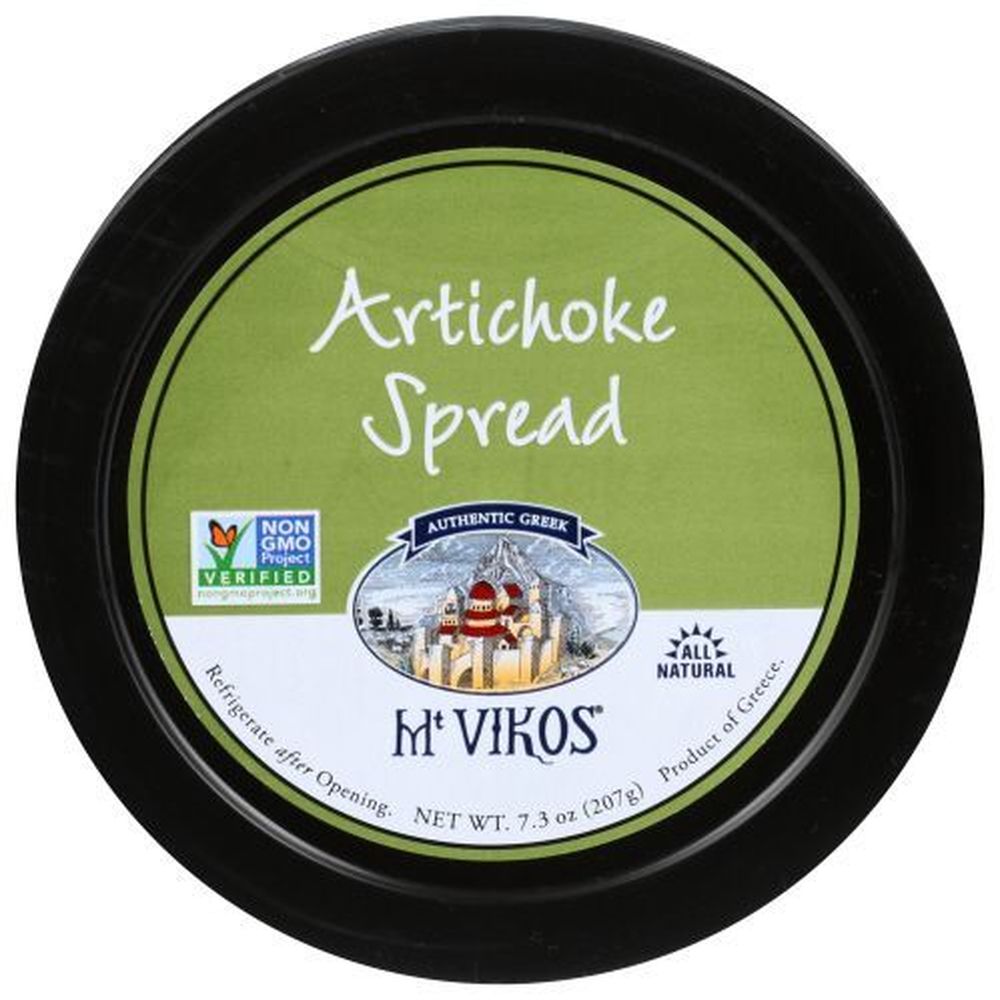 Mt Vikos Artichoke Spread, 7.3 Ounce -- 6 Per Case