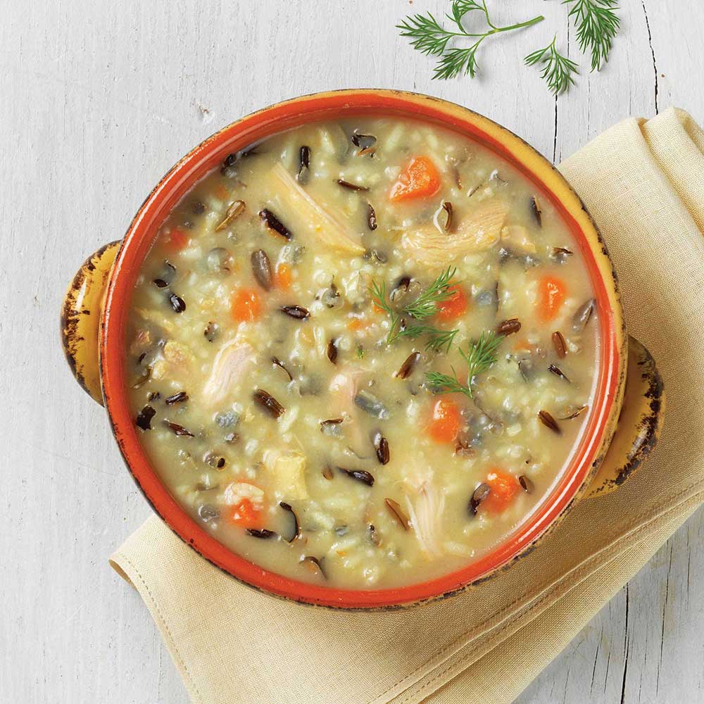 Soup Supreme Chicken With Wild Rice Soup, 4 Pound -- 4 Per Case
