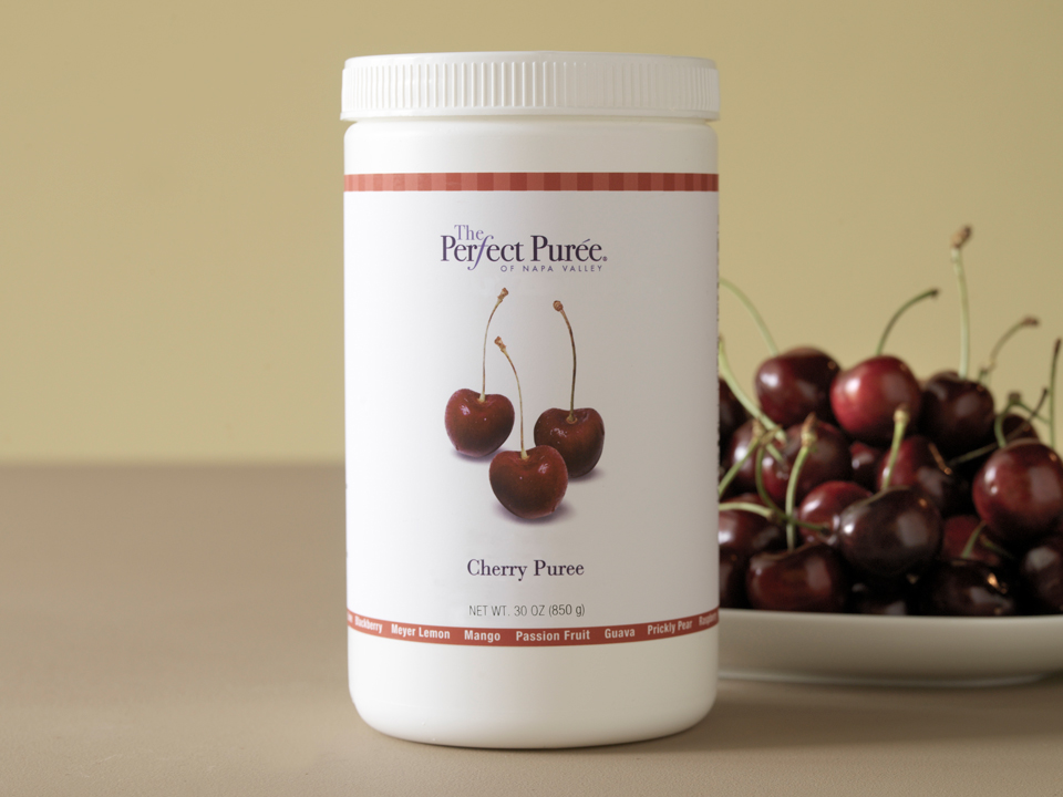 The Perfect Puree Cherry Puree, 30 Ounce -- 6 per case.