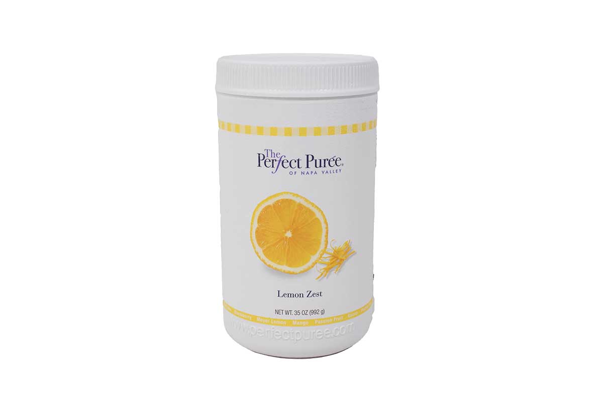 The Perfect Puree Lemon Zest, 35 Ounce -- 6 per case.