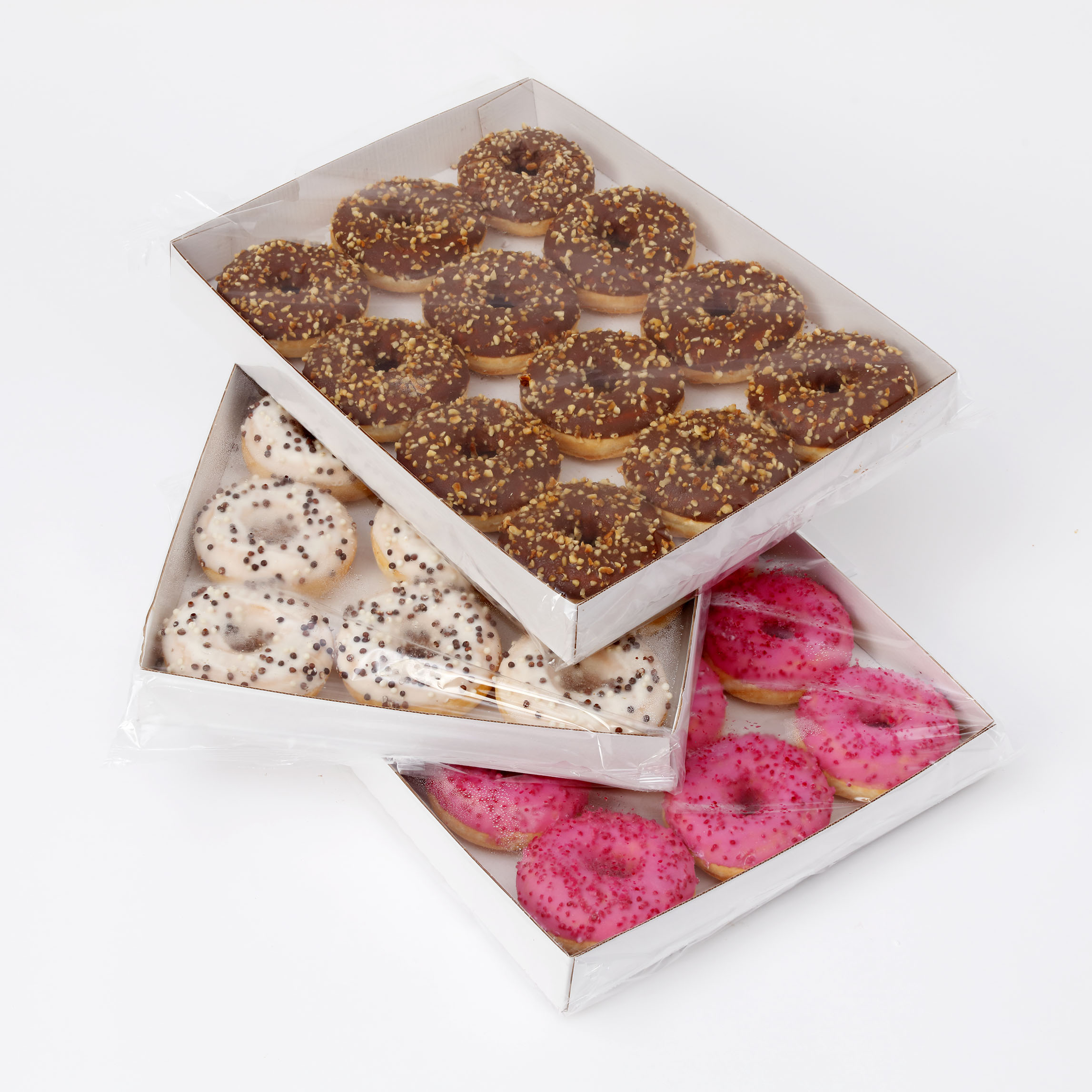 Delizza Large Filled Donut Assortment, 68 Gram