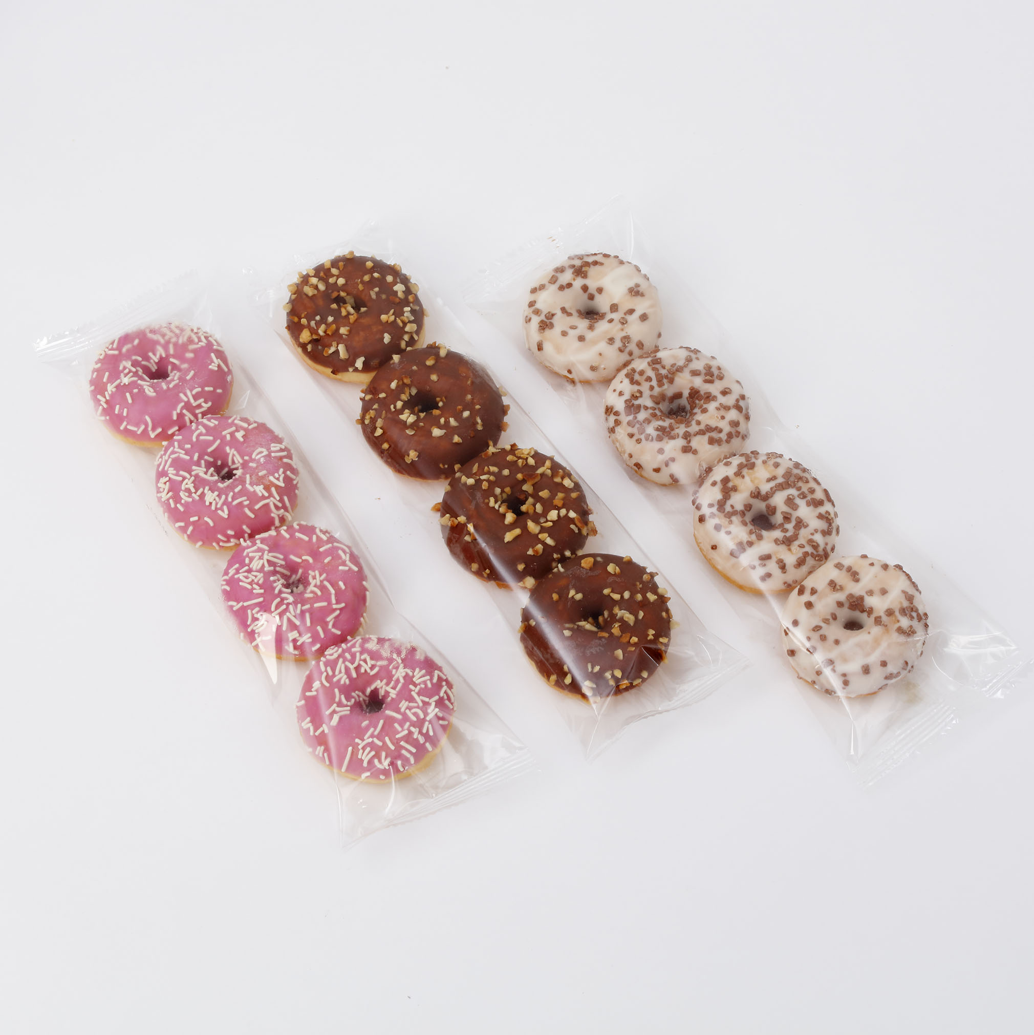 Delizza Mini Filled Donut Assortment, 2.43 Pound