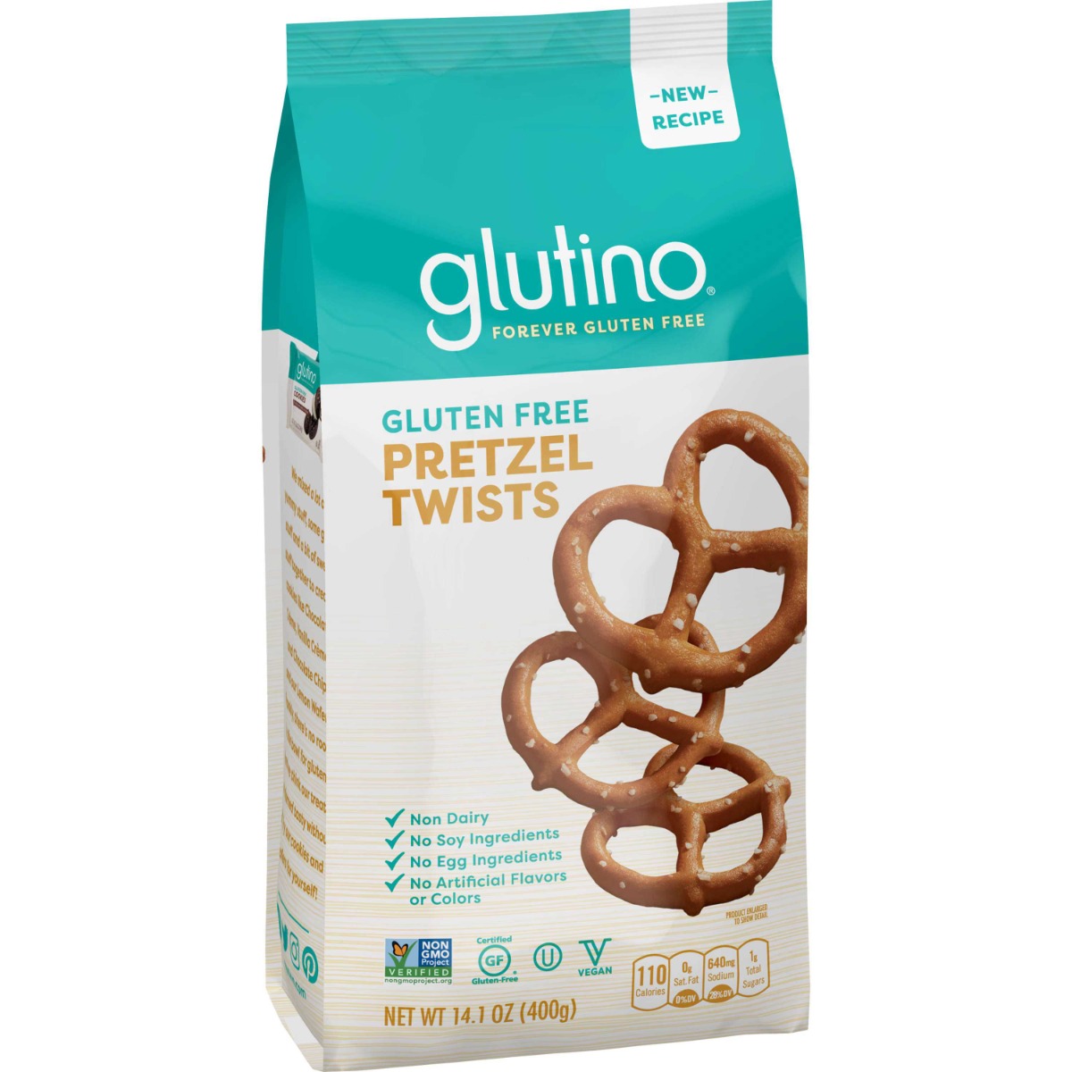 Glutino Pretzel Twists, 14.1 Ounce -- 12 Per Case