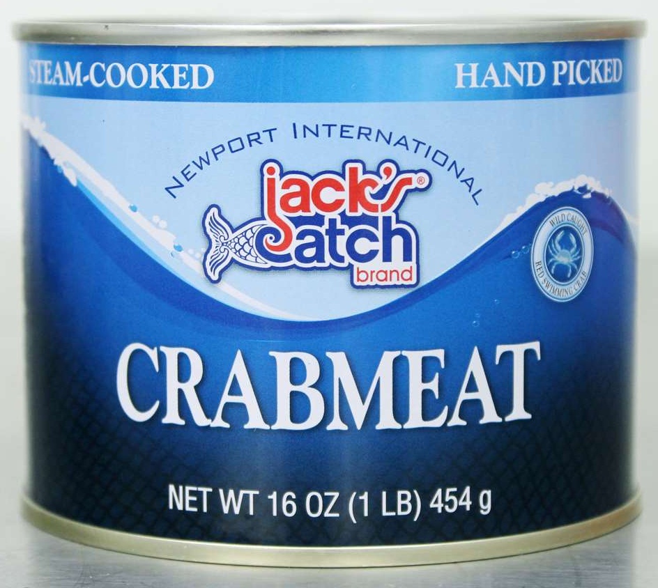 Jack's Catch Select Jumbo Pasteurized Cooked Crabmeat, 1 Pound -- 12 Per Case