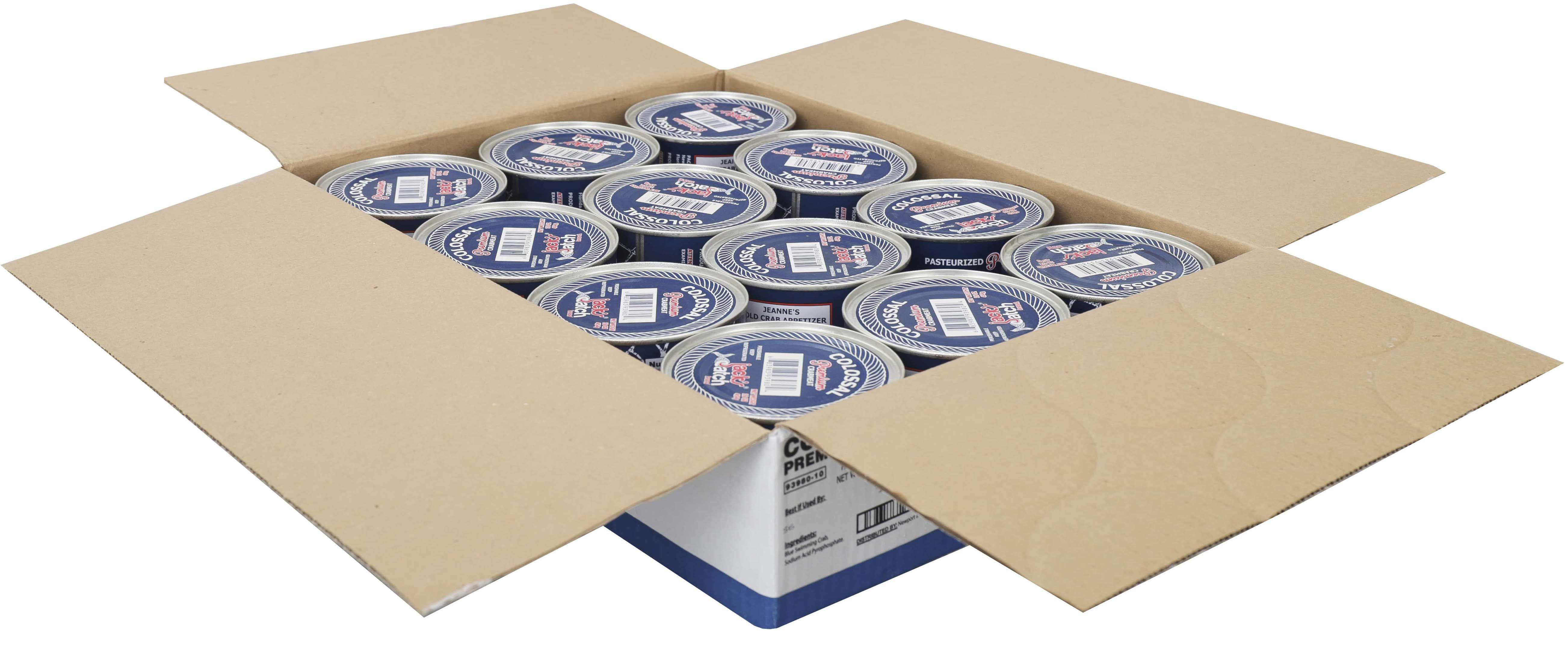 Jack's Catch Premium Colossal Crabmeat, 1 Pound -- 12 Per Case