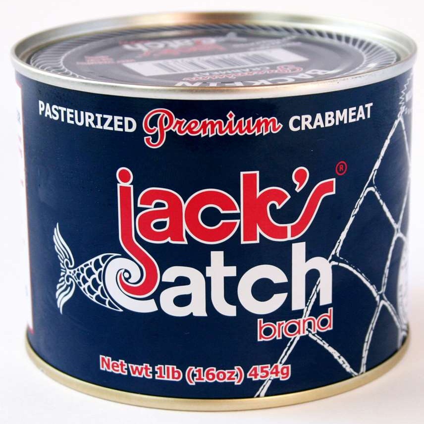 Jack's Catch Premium Pasteurized Crabmeat Claw, 1 Pound -- 12 Per Case