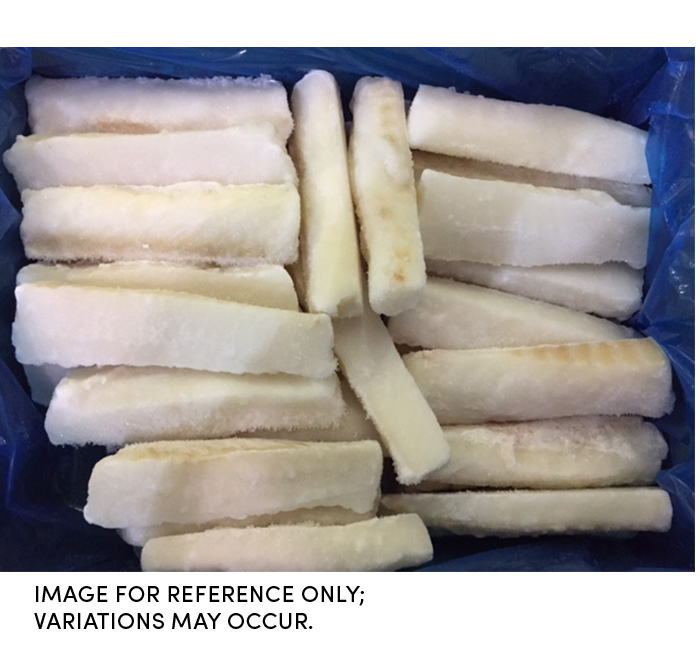 Commodity Frozen Seafood Pacific Loin Cod, 8 Ounce, 10 Pound