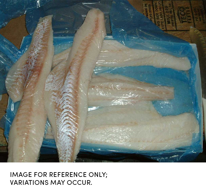 Frozen Seafood Alaskan Cod Fillet Shatter Pack, 15 Pound -- 3 per case