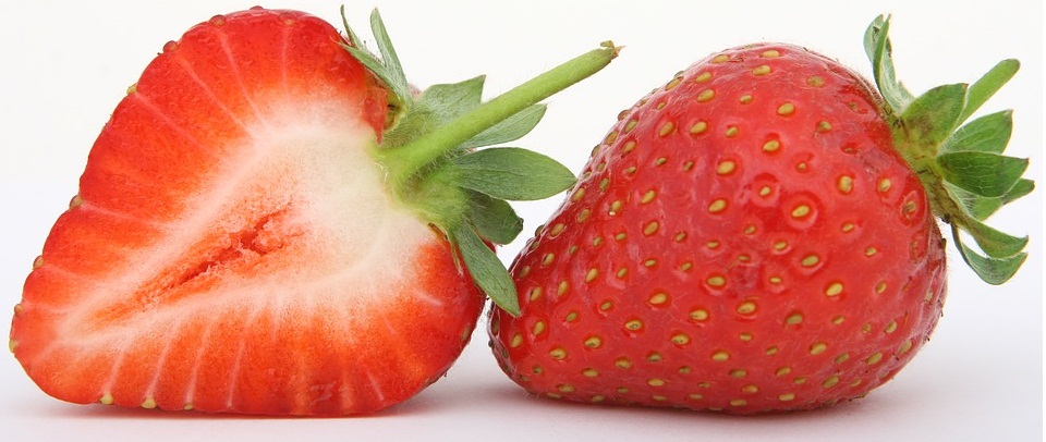 Sliced Strawberries