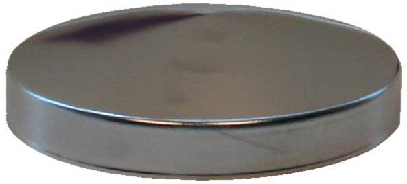 San Jamar Metal Cover For Stainless Steel Pull Type Beverage Cup Dispensers