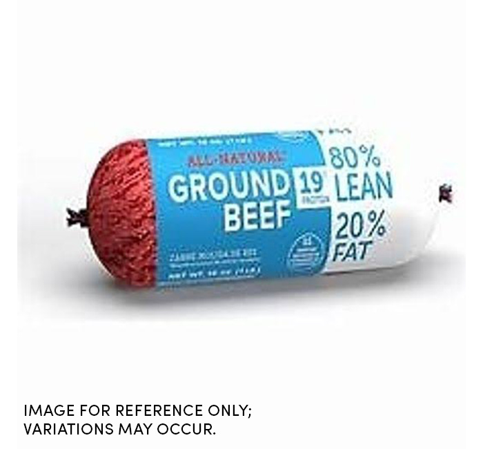 Commodity 81/19 Fine Ground Beef, 1 Pound -- 36 Per Case