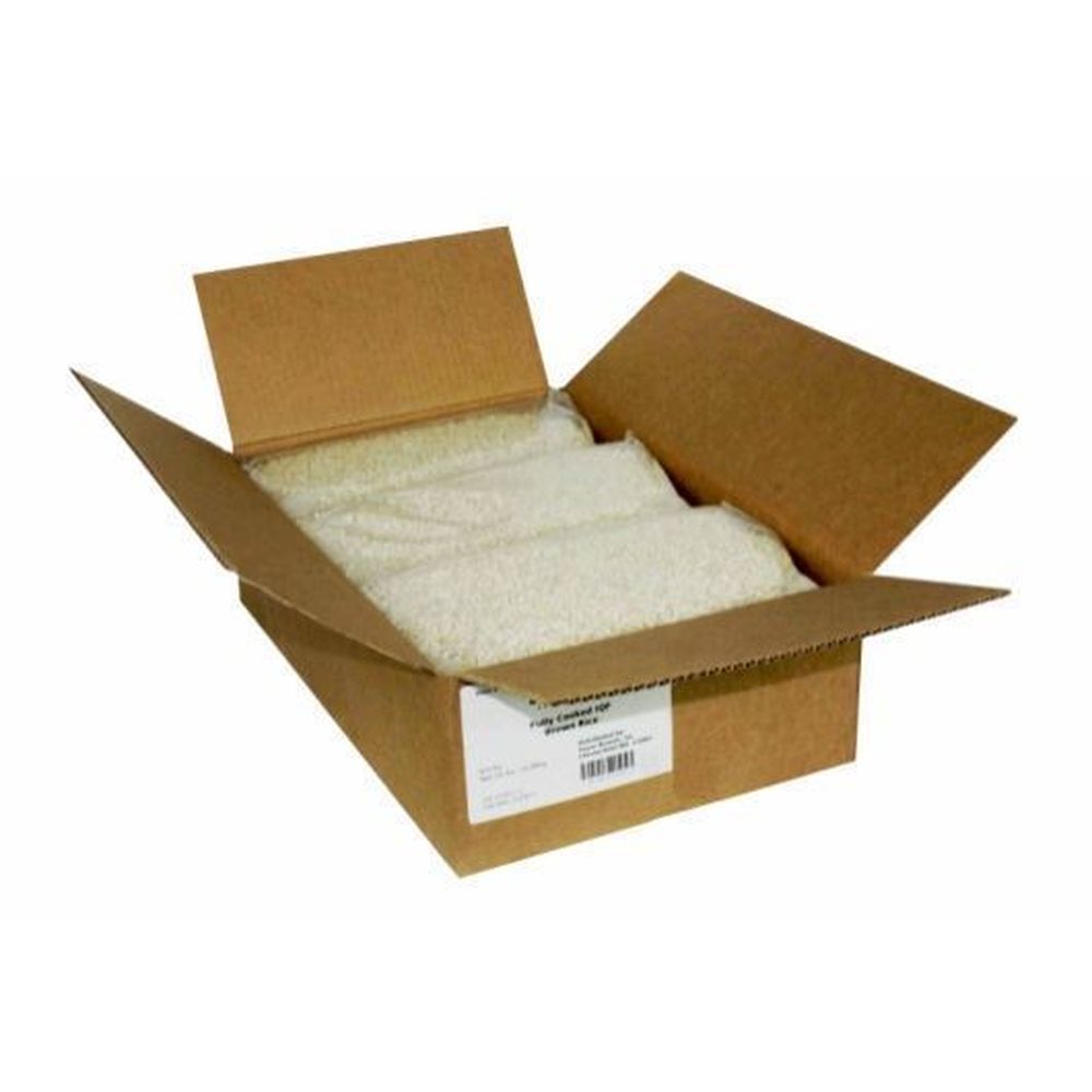 Savor Imports Fully Cooked Brown Rice, 4 Pound -- 6 Per Case