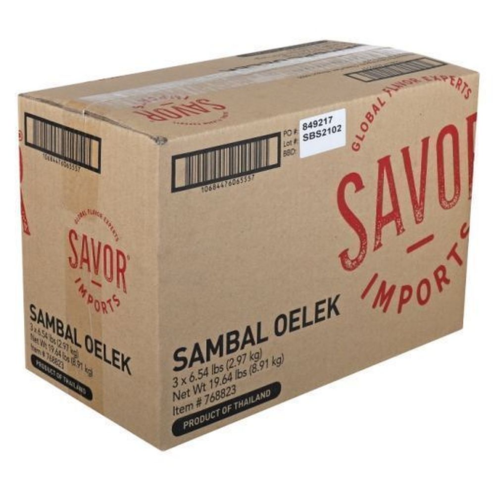 Savor Imports Sambal Oelek | FoodServiceDirect