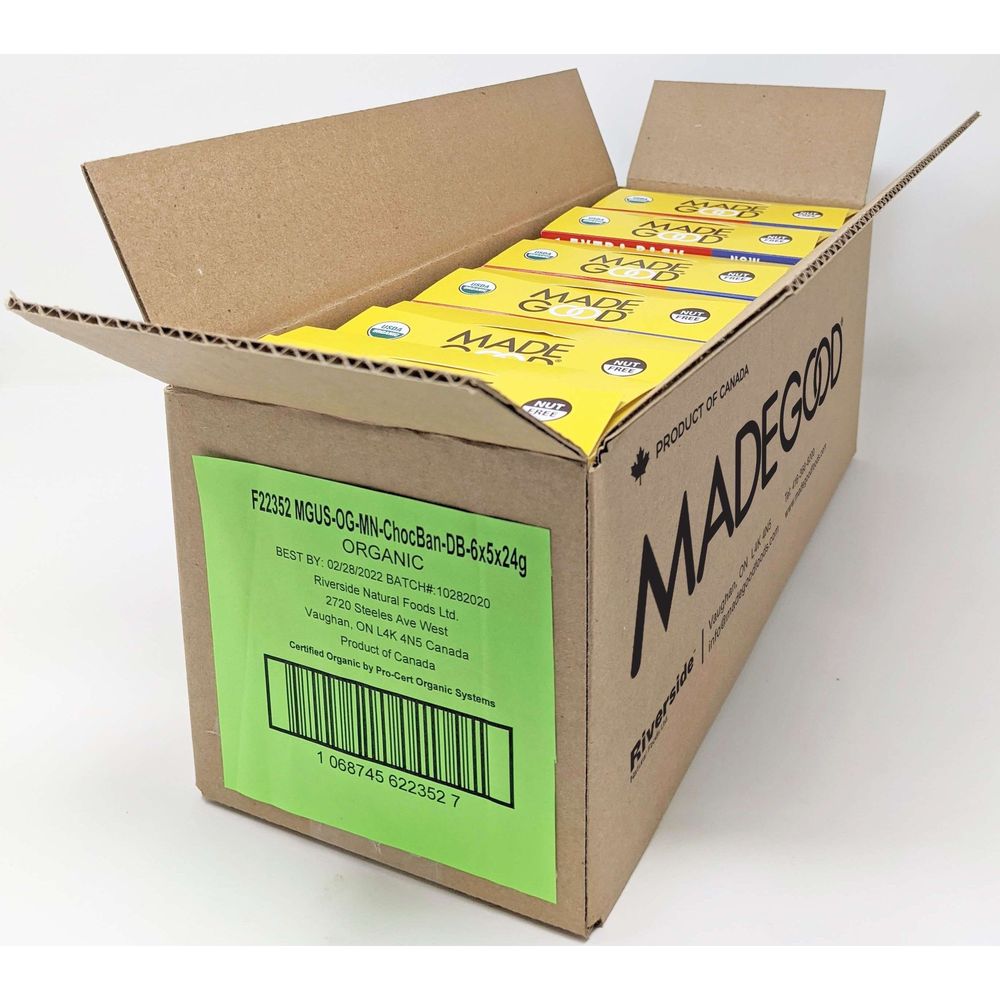 Madegood Chocolate Banana Granola Minis -- 8 Per Case