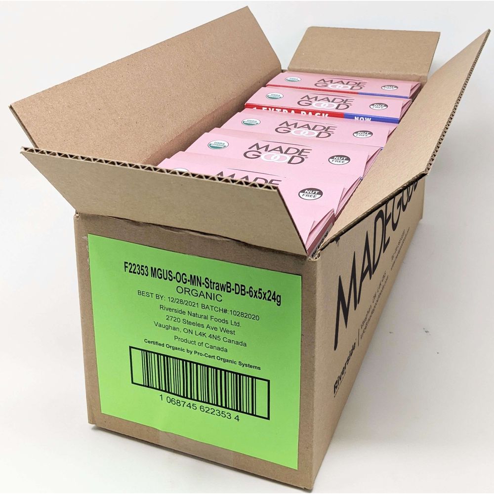 Madegood Strawberry Granola Minis, 5 Count -- 6 Per Case