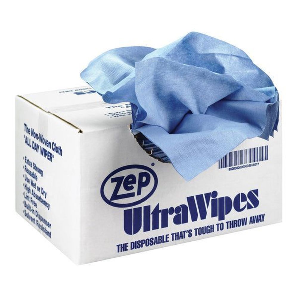 Zep Blue Ultra Wipes, 450 Count