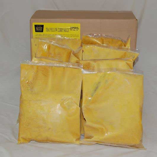 Innovasian Cuisine Lemon Grass Kitchen Thai Yellow Curry Sauce, 2 Pound -- 8 Per Case