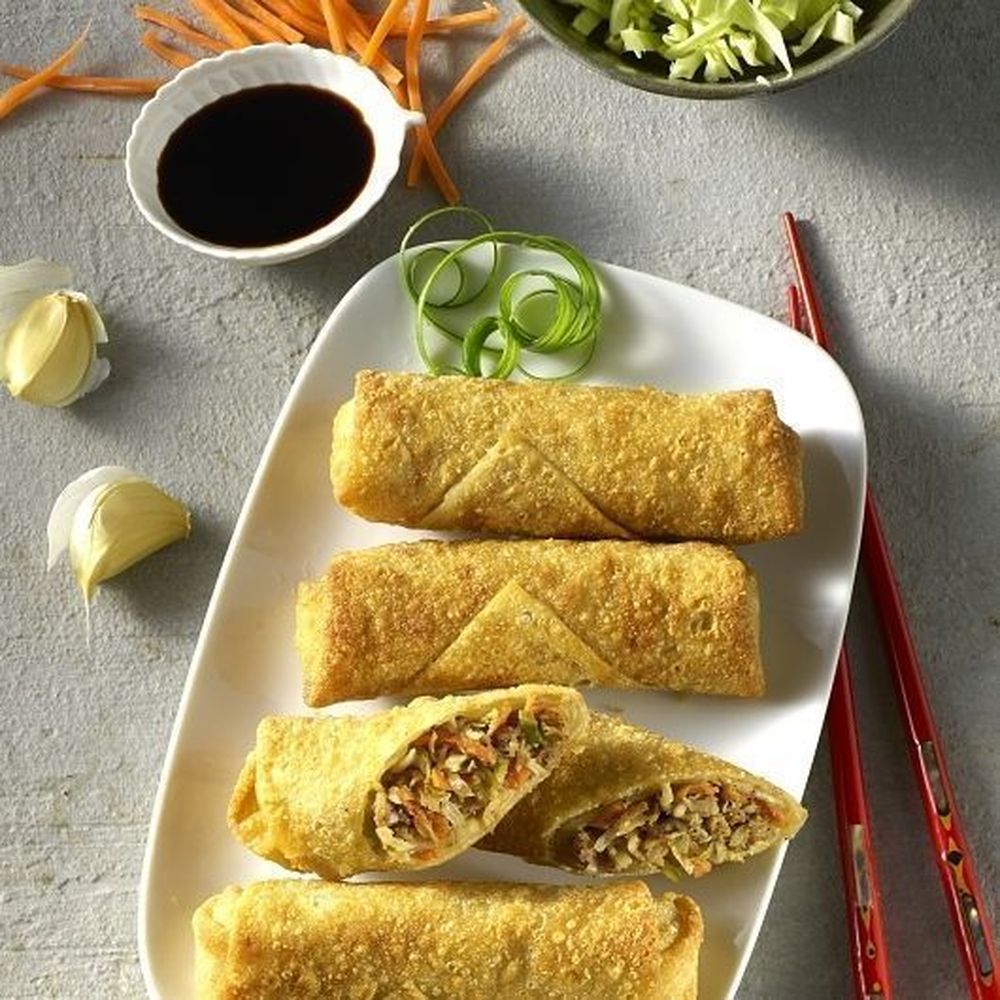 Chinese Egg Rolls (Poster deals Print Homemade Chinese Vegetable