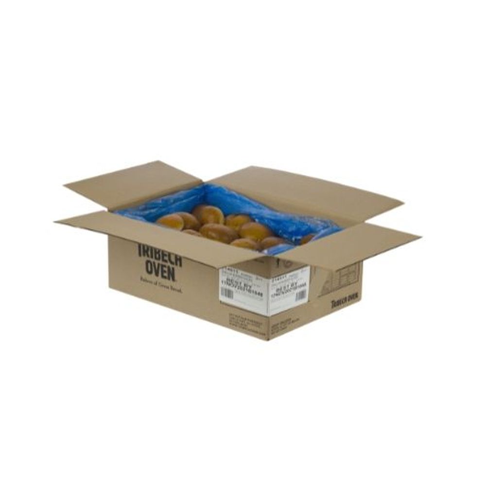 Tribeca Oven Sliced Challah Burger Bun, 2.5 Ounce -- 60 Per Case