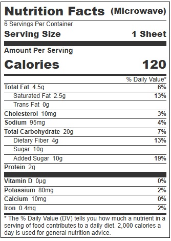 Veggies Made Great Chocolate Chip Blondie Bites, 9 Ounce -- 8 Per Case