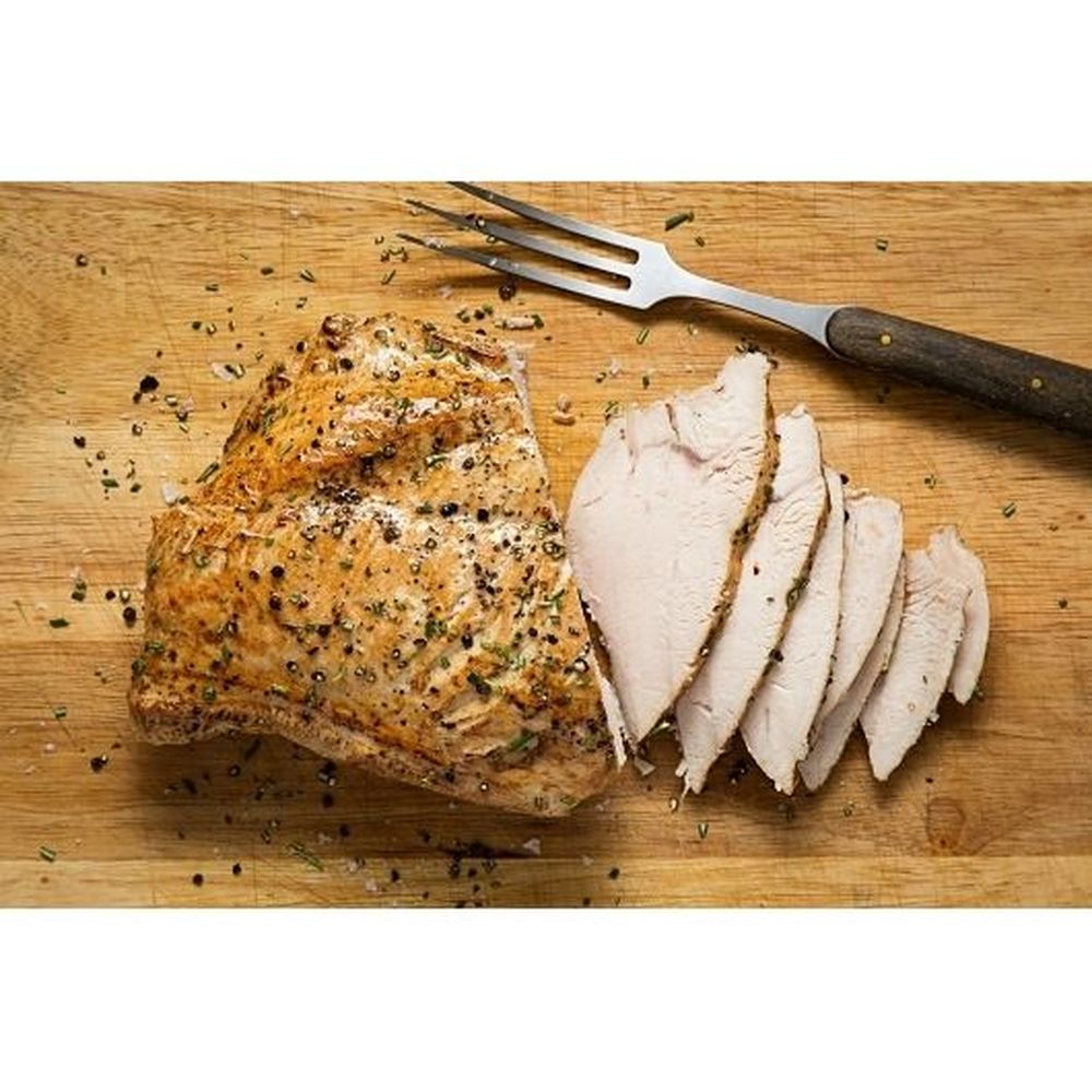Cuisine Solutions Unsliced Roasted Turkey Breast, 17.98 Pound -- 5 per case