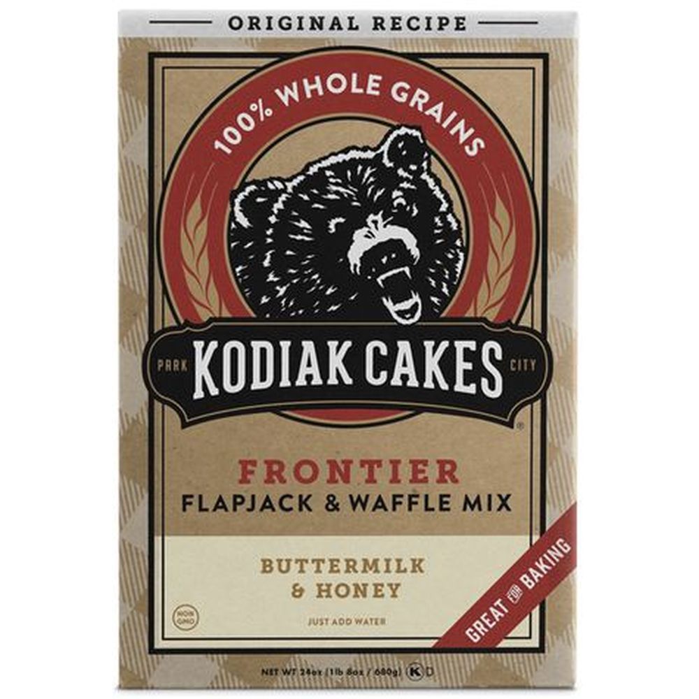 Kodiak Cakes Buttermilk and Honey Flapjack and Waffle Mix, 24 Ounce -- 6 per case