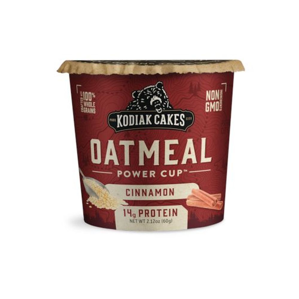 Kodiak Cakes Cinnamon Oatmeal Cup, 2.12 Ounce -- 12 per case