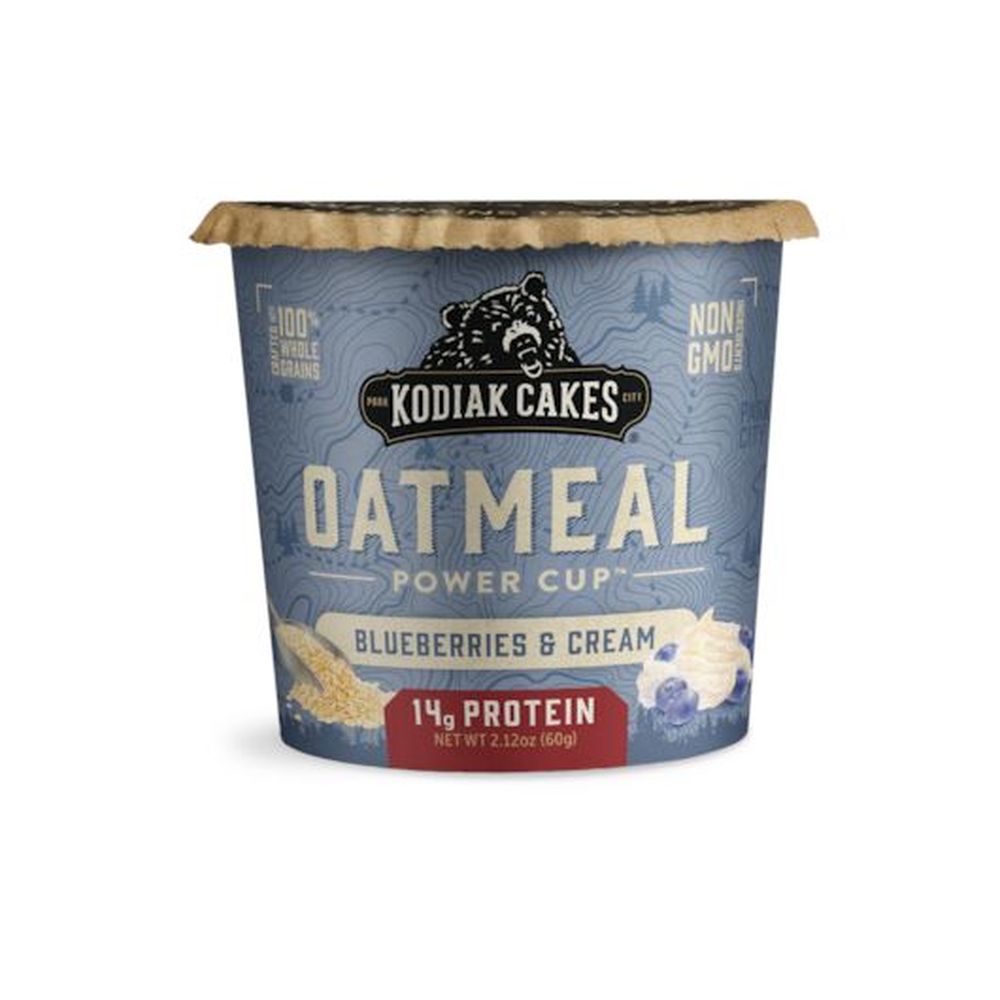 Kodiak Cakes Blueberry And Cream Oatmeal Cup, 2.12 Ounce -- 12 Per Case