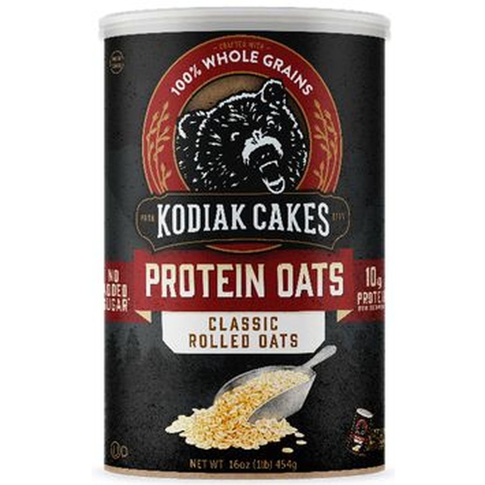 Kodiak Cakes Frontier Style Rolled Oats Oatmeal, 16 Ounce -- 12 per case