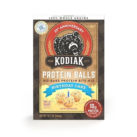 Kodiak Birthday Cake Protein Balls Mix, 12.7 Ounce -- 6 per case