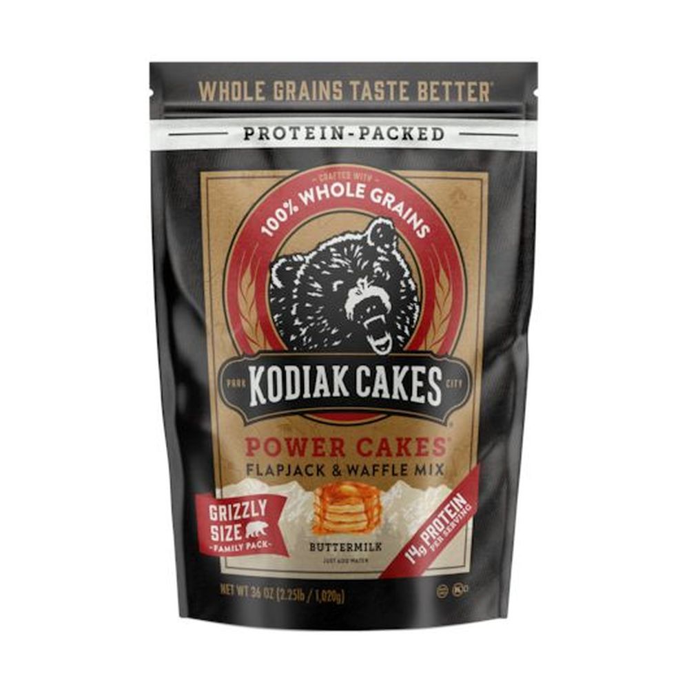 Kodiak Cakes Grizzly Size Buttermilk Power Cake, 36 Ounce -- 6 per case