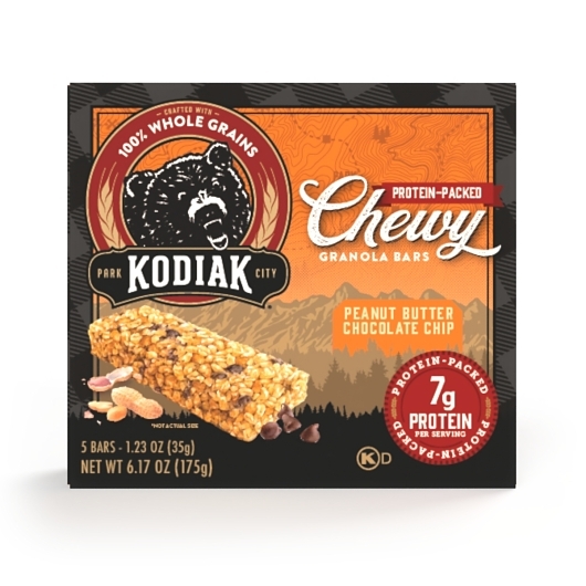 Kodiak Cakes Peanut Butter Chocolate Chip Chewy Bars, 6.17 Ounce -- 12 per case